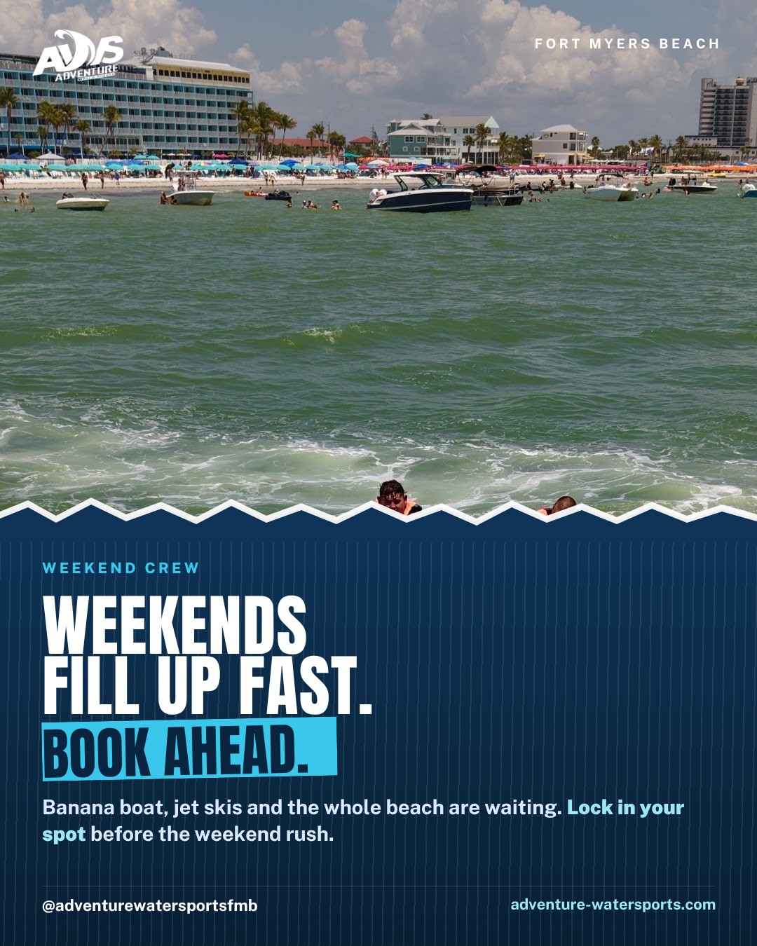 Weekend book ahead post